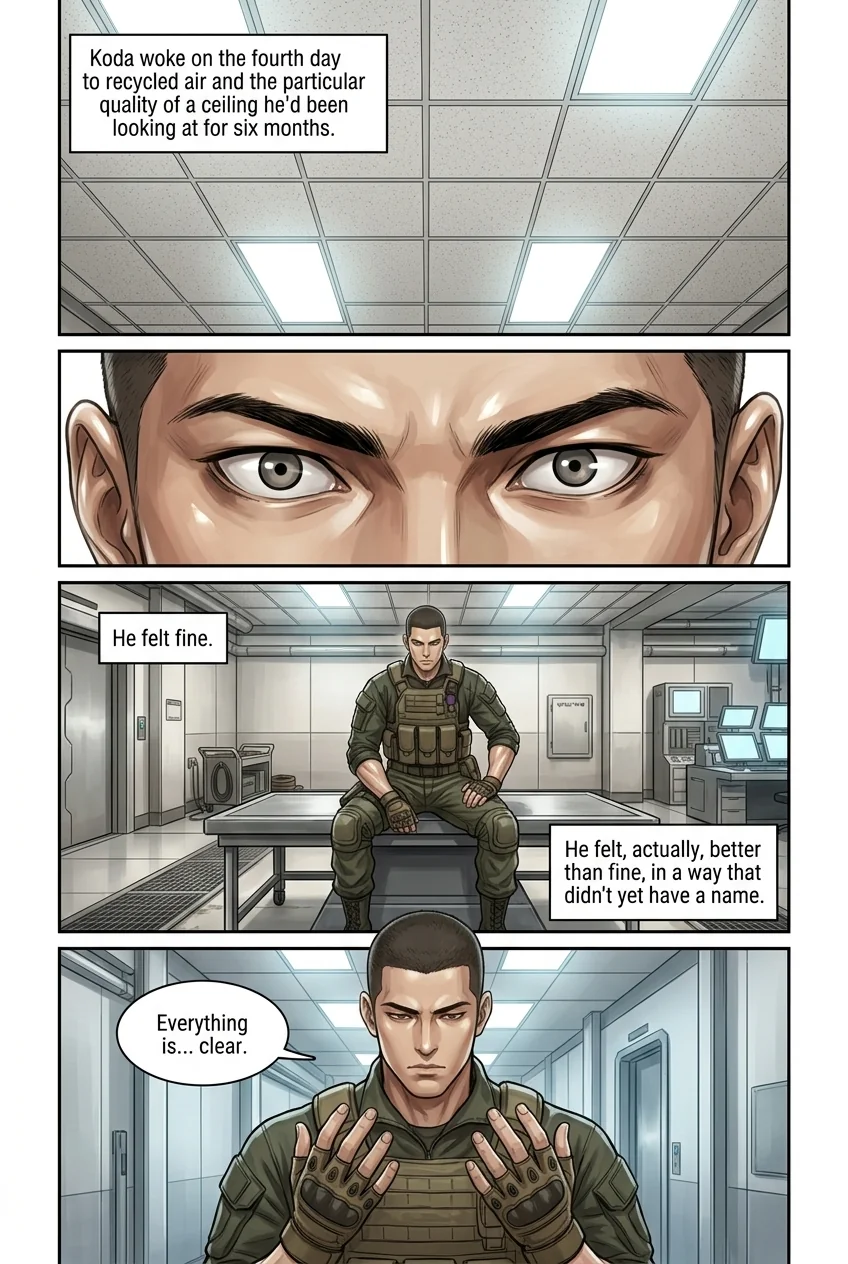 corrupted valor  Chapter 1 Page 31 - AI Generated Manga