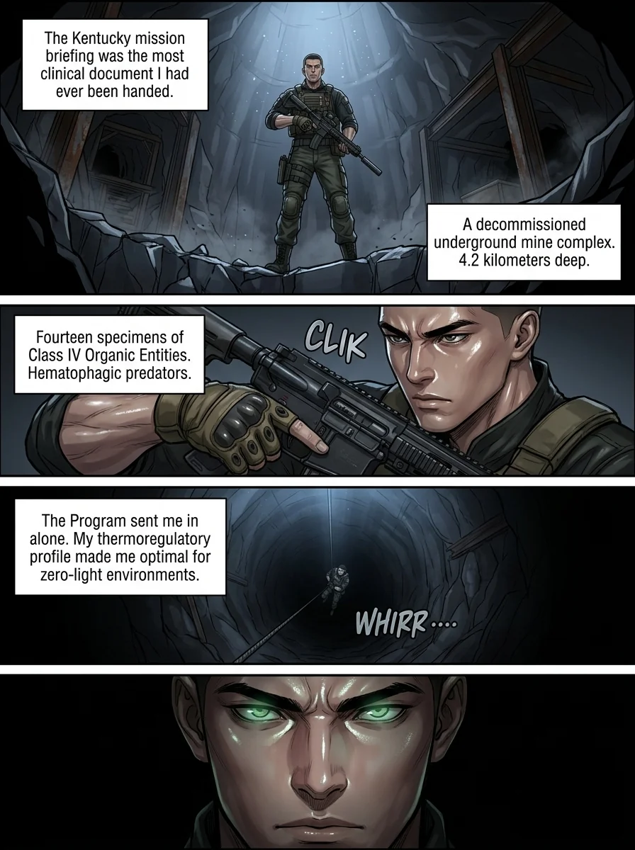 corrupted valor  Chapter 1 Page 52 - AI Generated Manga