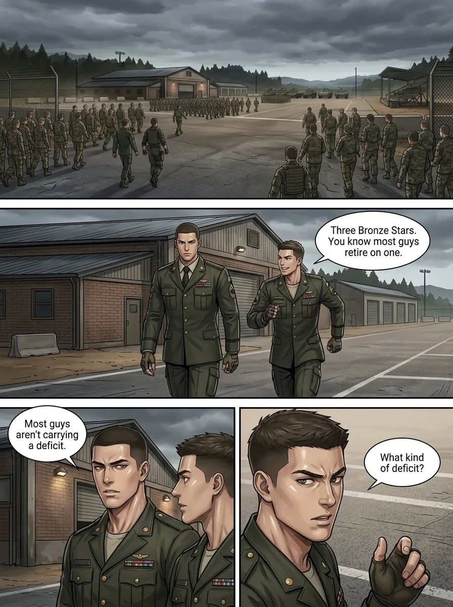 corrupted valor  Chapter 1 Page 6 - AI Generated Manga