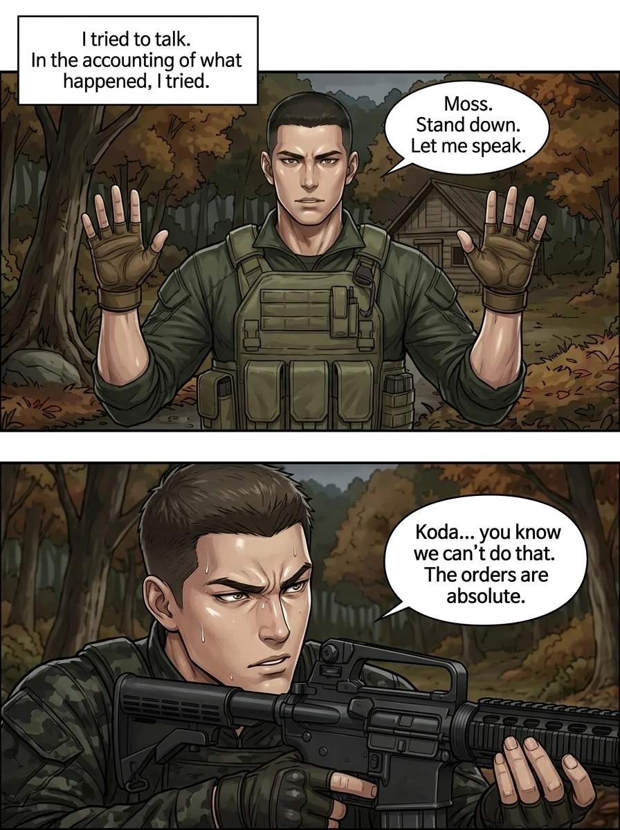 corrupted valor  Chapter 1 Page 71 - AI Generated Manga