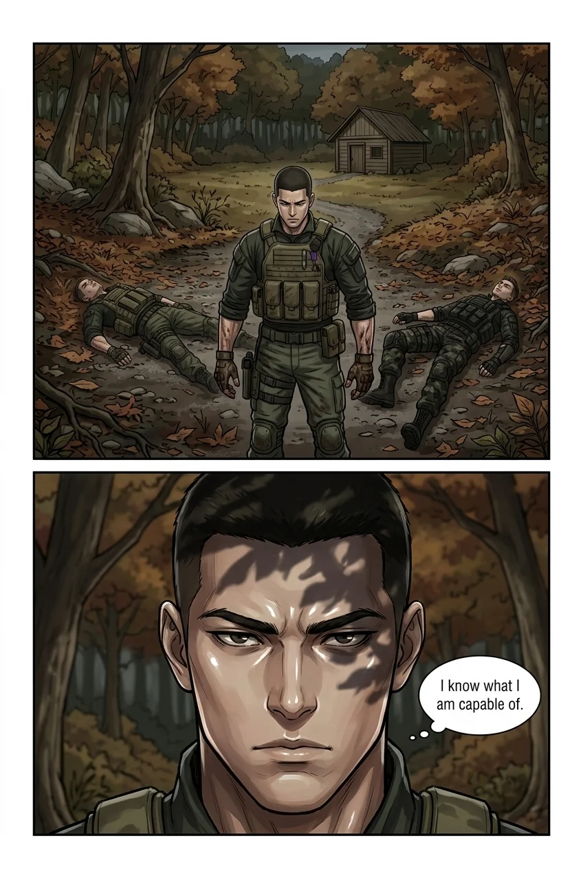 corrupted valor  Chapter 1 Page 77 - AI Generated Manga