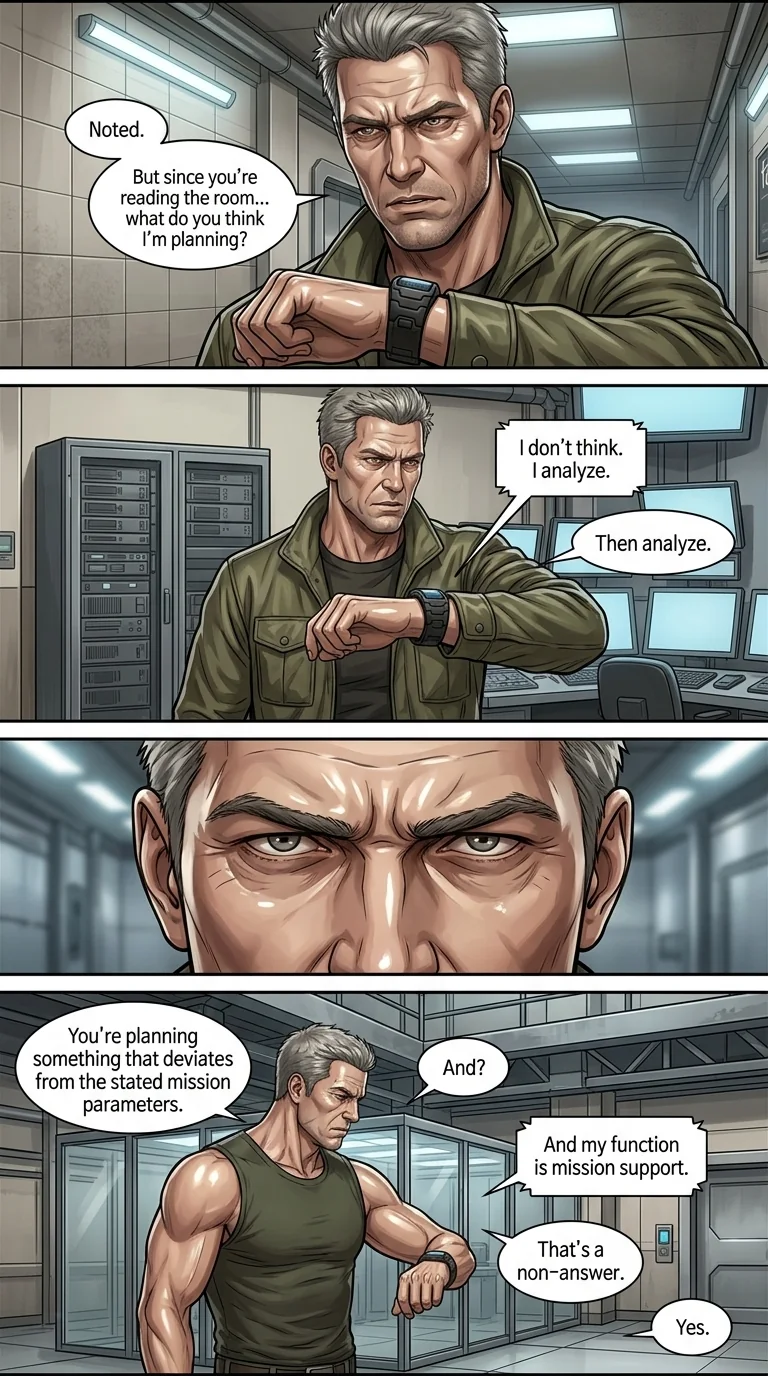corrupted valor  Chapter 2 Page 33 - AI Generated Manga