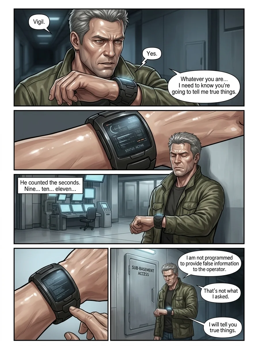 corrupted valor  Chapter 2 Page 35 - AI Generated Manga