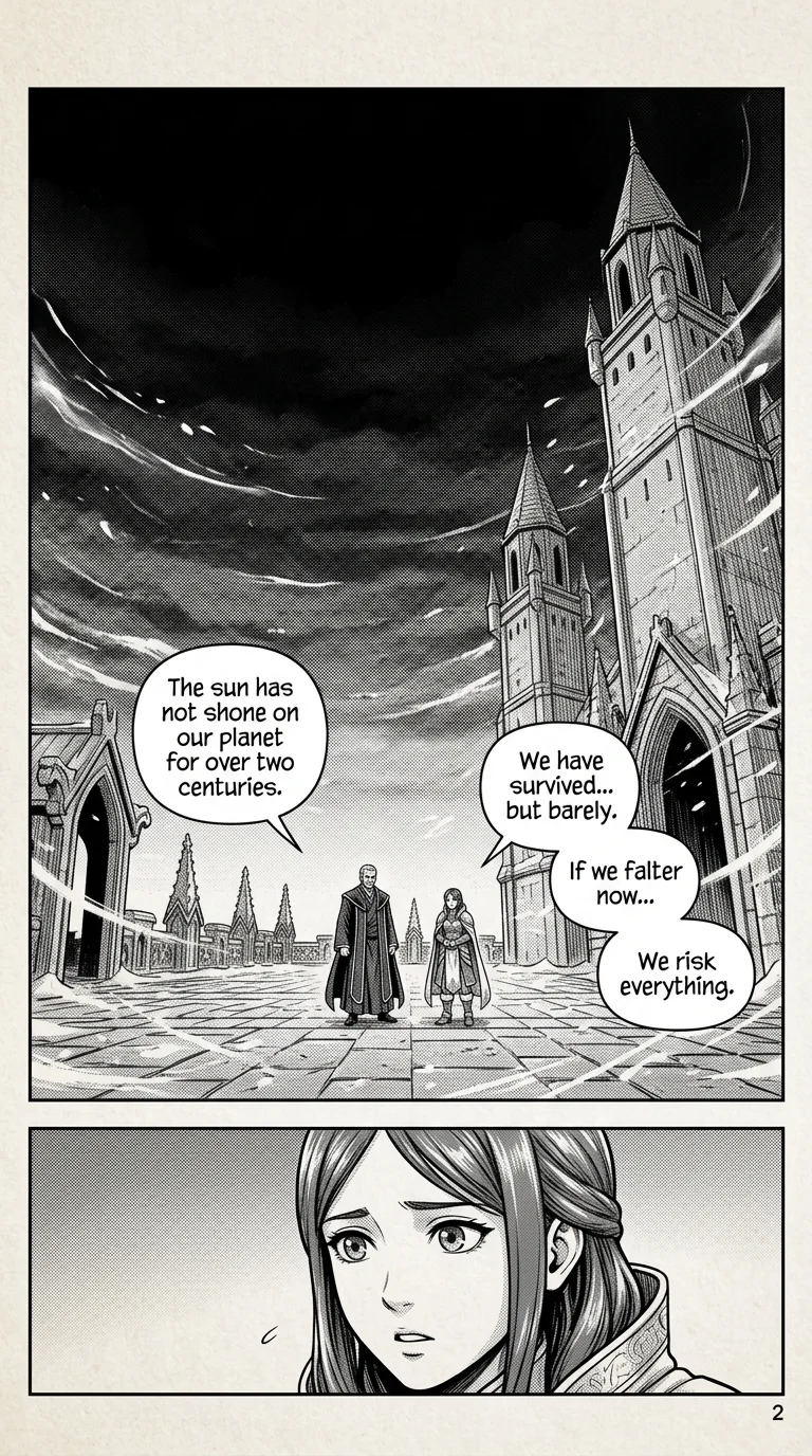 Curse of Hope  Chapter 1 Page 12 - AI Generated Manga