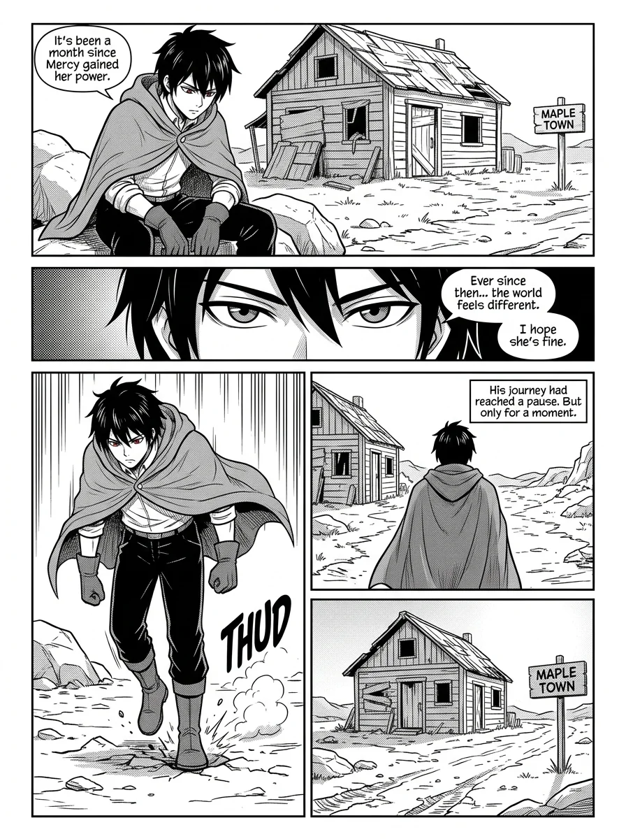 Curse of Hope  Chapter 4 Page 5 - AI Generated Manga