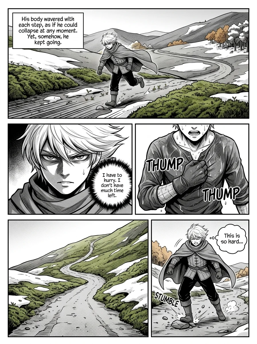 Curse of Hope  Chapter 7 Page 2 - AI Generated Manga