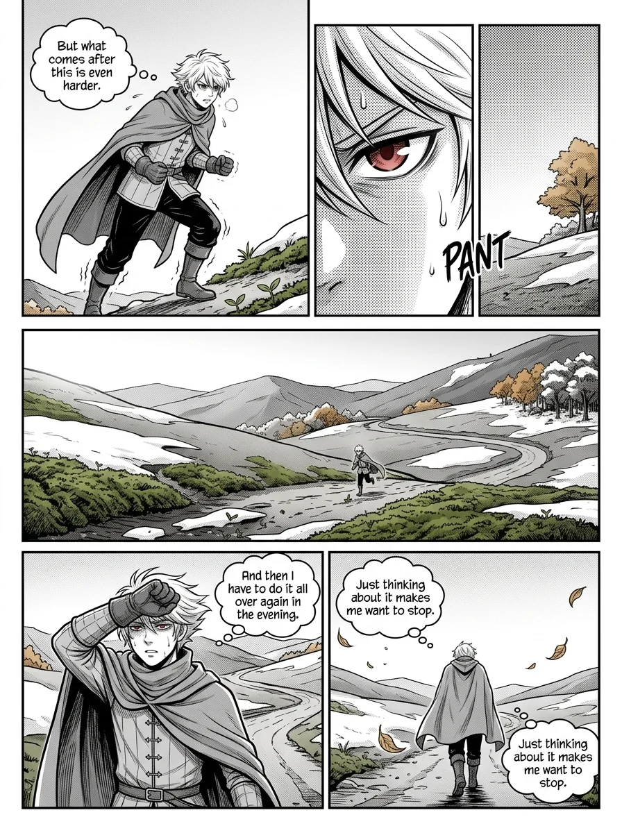 Curse of Hope  Chapter 7 Page 3 - AI Generated Manga