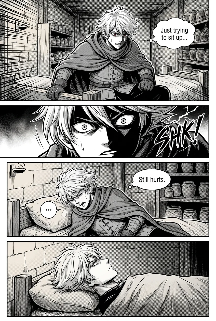 Curse of Hope  Chapter 8 Page 2 - AI Generated Manga
