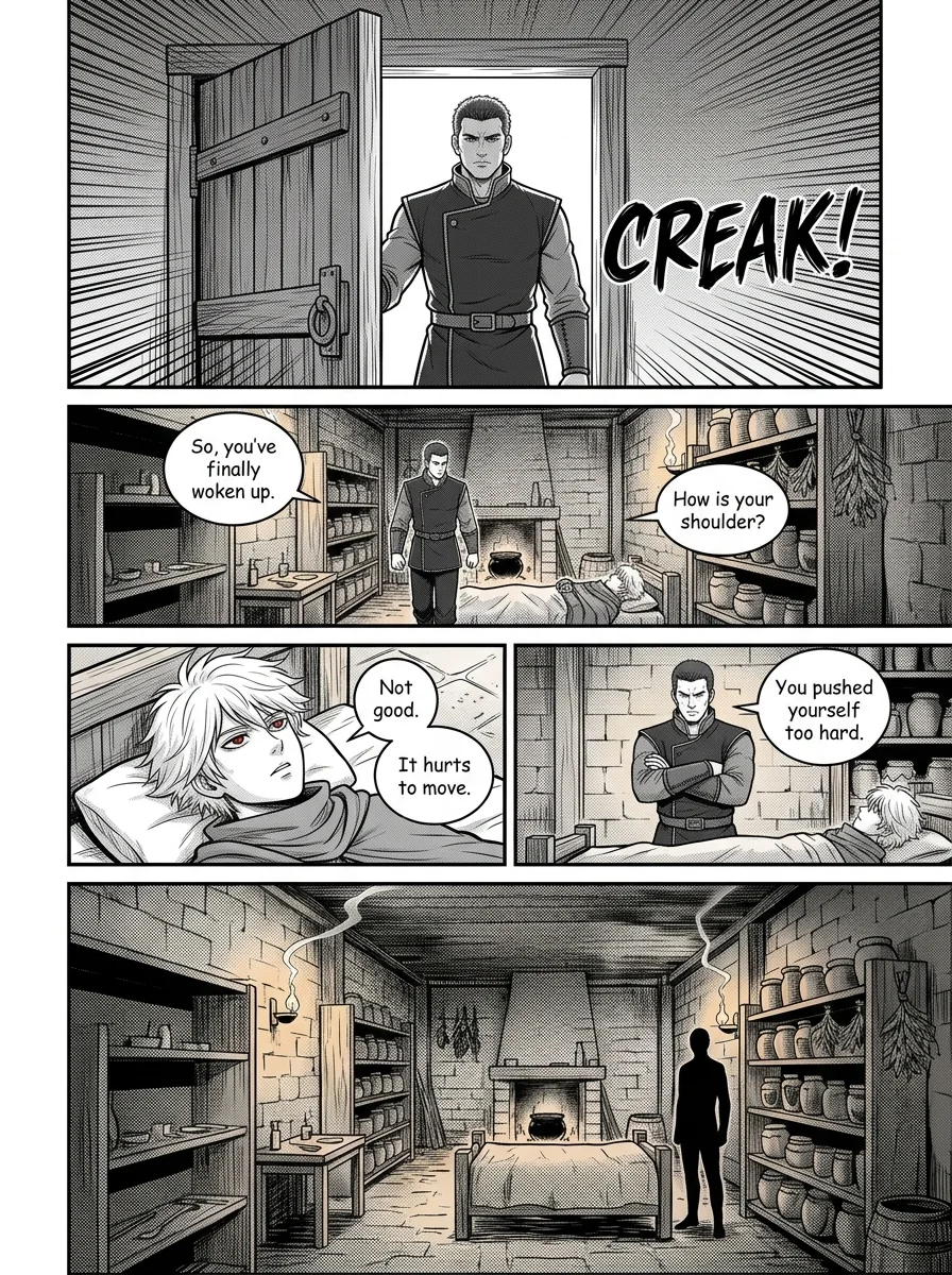 Curse of Hope  Chapter 8 Page 3 - AI Generated Manga